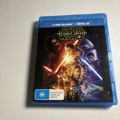 Star Wars - The Force Awakens (Blu-ray, 2015) All Regions