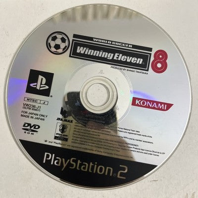 World Soccer Winning Eleven 8 2004 PS2 Sony PlayStation NTSC-J Japanese Complete