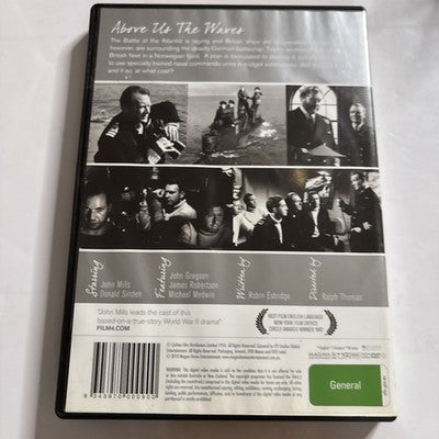 Above Us the Waves (DVD, 1955) John Mills, Donald Sinden Region 4