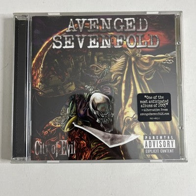Avenged Sevenfold – City Of Evil (CD, 2005) Europe 9362-48613-2