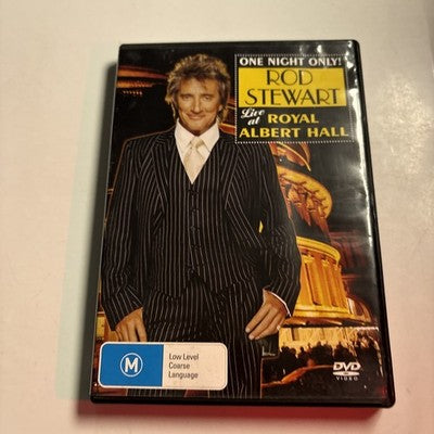 Rod Stewart - Live at Royal Albert Hall (DVD, 2004) All Regions