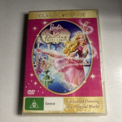 Barbie - 12 Dancing Princesses (DVD, 2006) Region 4,2