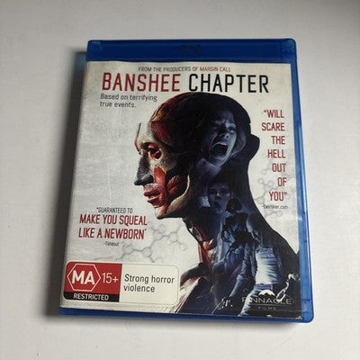 Banshee Chapter (Blu-ray, 2013) Katia Winter, Michael Mcmillian, Region B