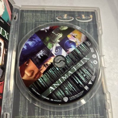 Animatrix (DVD, 2003) Keanu Reeves, Carrie-Anne Moss Region 4