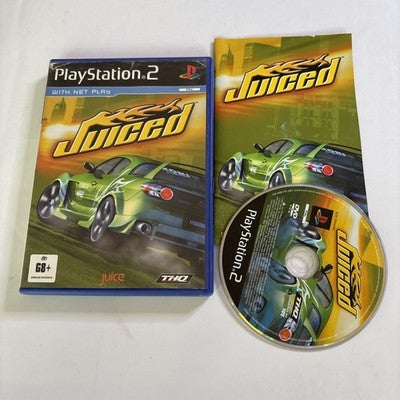 Juiced PlayStation 2 PS2 Complete With Manual PAL