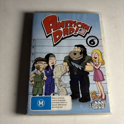 American Dad : Volume 6 (DVD, 2010) Region 4