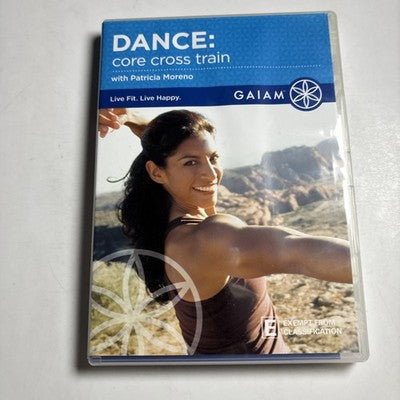 GAIAM Dance: Core Cross Train With Patricia Moreno (DVD, 2008) Region 4 NEW