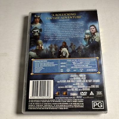 Willow (DVD, 1988) Val Kilmer, Jean Marsh, Kevin Pollak, Pat Roach, Region 4