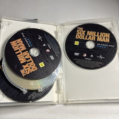 Six Million Dollar Man : Season 1 (DVD, 1974) Region 4,2