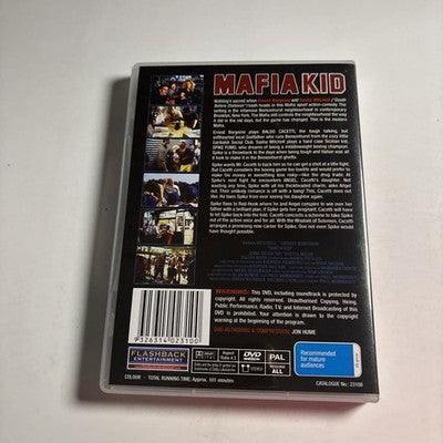 Mafia Kid (DVD, 1988) Ernest Borgnine, Sasha Mitchell All Regions NEW