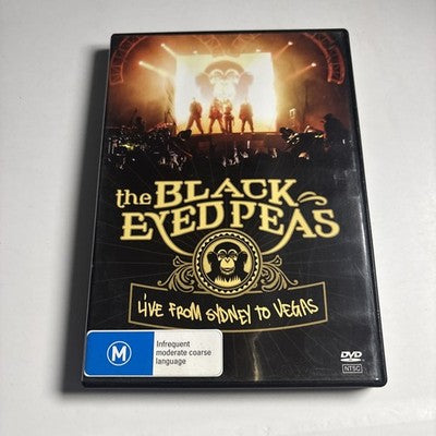 The Black Eyed Peas - Live from Sydney to Vegas (DVD, 2006) All Regions