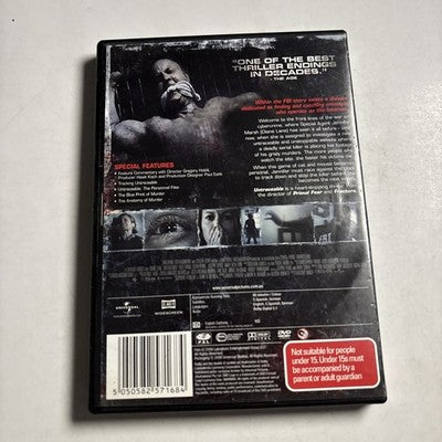 Untraceable (DVD, 2008) Diane Lane Region 4,2