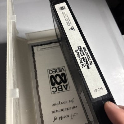The Busy World If Richard Scarry - The Treasure Hunt VHS 1996 PAL