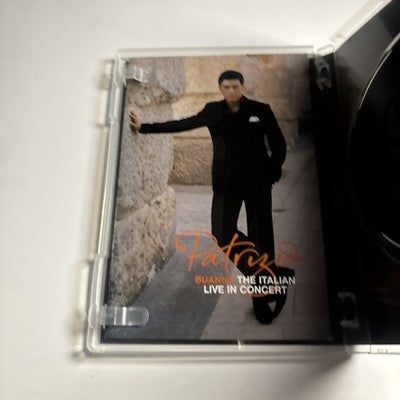 Patrizio Buanne - Italian/Live in Concert (DVD, 2005) All Regions