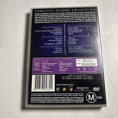 Angel : Season 2 (DVD, 2000) Region 4