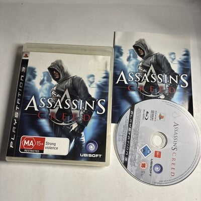 Assassin's Creed Sony PS3 Manual