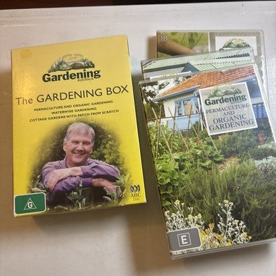 Gardening Australia The Gardening Box Set ABC 3 DVD Peter Cundall  Region 4