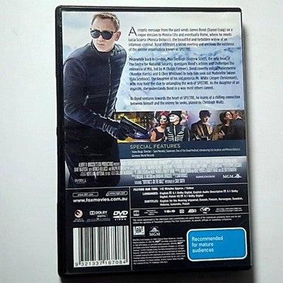 Spectre (DVD, 2015) Region 4