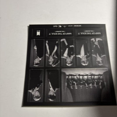 BTS - Map Of The Soul 7 The Journey (Bluray + DVD, 2020) Uicv-9323 Sticker