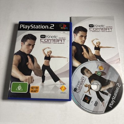 Kinetic Combat For Eyetoy Sony Playstation 2 PS2 PAL Manual