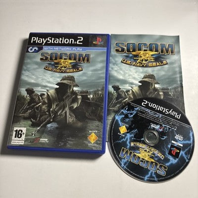 SOCOM: U.S. Navy SEALs (Sony PlayStation 2, 2002)  PAL