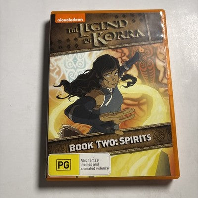 The Legend of Korra - Book 2: Spirits (DVD, 2013) Region 4