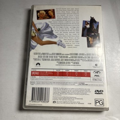 Runaway Bride (DVD, 1999) Julia Roberts, Richard Gere Region 4