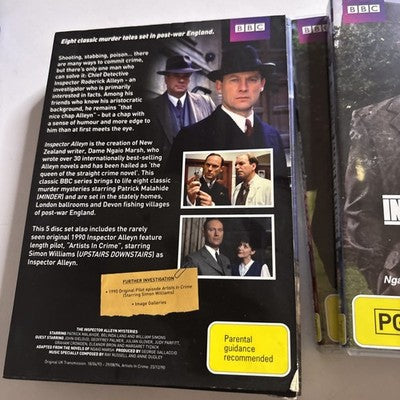 The Inspector Alleyn Mysteries - The Complete Series (DVD, 1993 5-Disc) Region 4