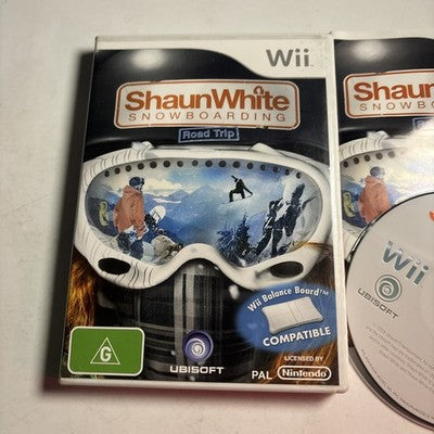 Shaun White Snowboarding Road Trip - Nintendo Wii PAL complete with manual