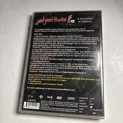 Junkyard Theatre : Vol 1 (DVD, 2000) All Regions