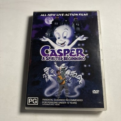Casper - A Spirited Beginning (DVD, 1997) Region 4