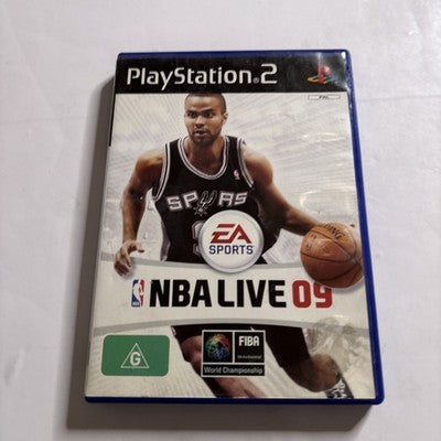NBA Live 09 Playstation 2 Game PS2 PAL
