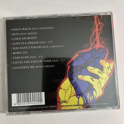 Arahan - Cold Hearted (CD, 2012) South Korea