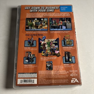 The Sims 2 Open For Business PC DVD-ROM Game Expansion Pack Complete 2006