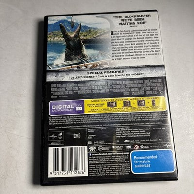 Jurassic World (DVD, 2015) Chris Pratt, Omar Sy, Lauren Lapkus, Region 4,2