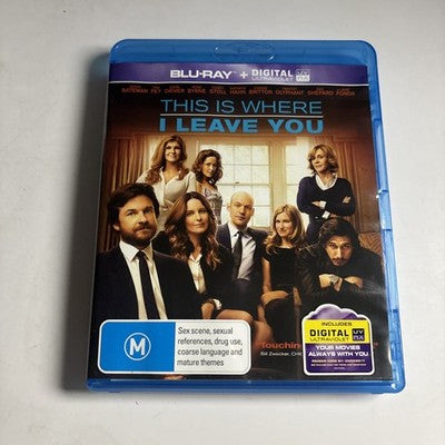 This Is Where I Leave You (Blu-ray, 2014) Jane Fonda, Rose Byrne Region B