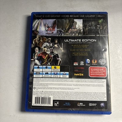 Injustice Gods Among Us Ultimate Edition - Sony PS4