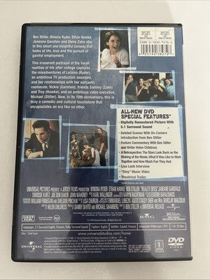Reality Bites (DVD, 1993) Ethan Hawke, Winona Ryder Region 1 NEW