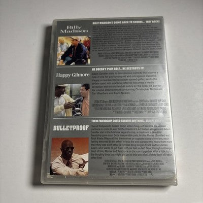 Billy Madison / Happy Gilmore / Bulletproof (DVD, 1995) Region 4