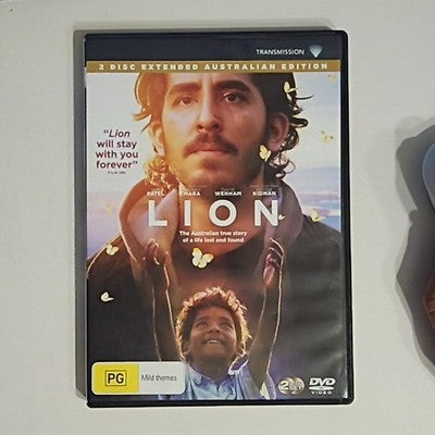 Lion (DVD, 2016) Dev Patel, Nicole Kidman Region 4