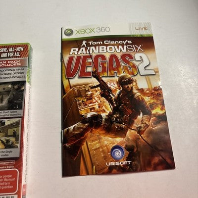 Tom Clancy's Rainbow Six Vegas 2 Xbox 360 Game PAL