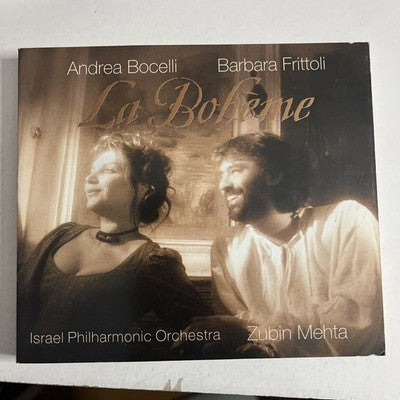 Andrea Bocelli & Barbara Frittoli – La Bohème (CD, 2000, 2-Disc)