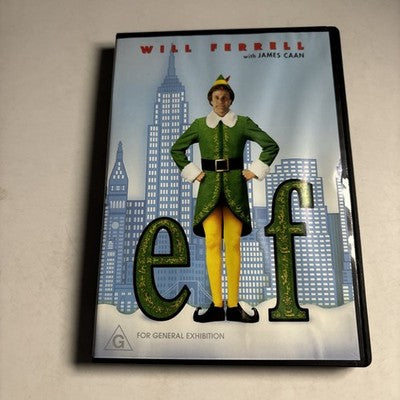 Elf (DVD, 2003) Will Ferrell, James Caan Region 4