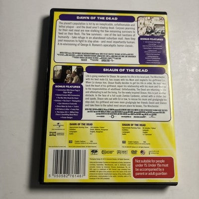 Shaun Of The Dead / Dawn Of The Dead (DVD, 2010) Region 4,2