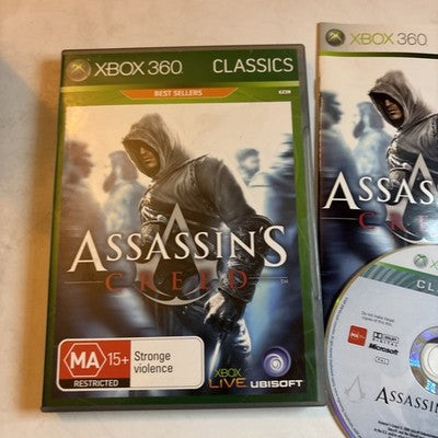 Assassin's Creed Xbox 360 Manual PAL