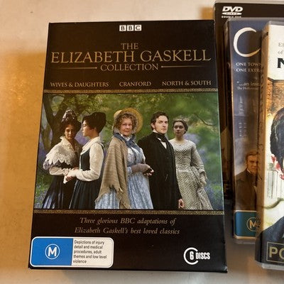 The Elizabeth Gaskell Collection DVD North & South, Wives & Daughters, Cranford