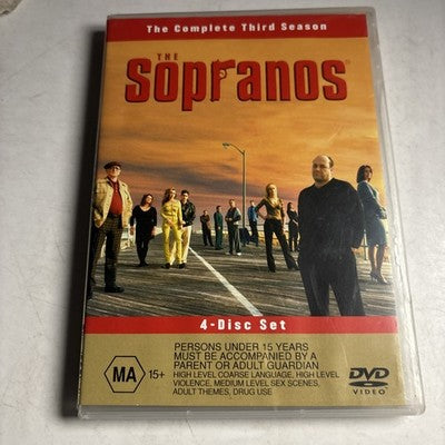 The Sopranos : Season 3 (DVD, 2002) Region 4