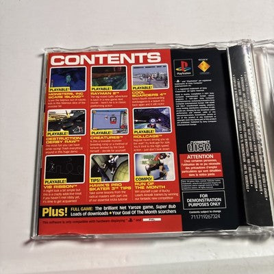 Official UK Playstation Magazine Demo Disc 81 PAL 2001