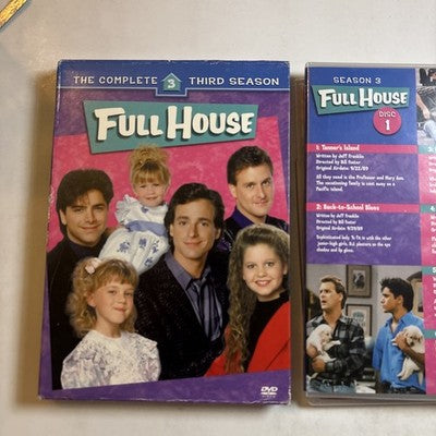 Full House - Season 3 (DVD, 1990) Region 1