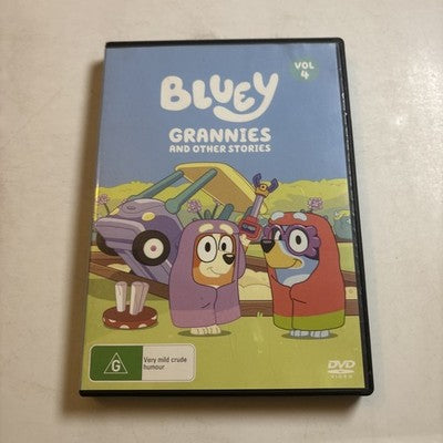 Bluey - Grannies and Other Stories : Vol 4 (DVD, 2019) Region 4 NEW